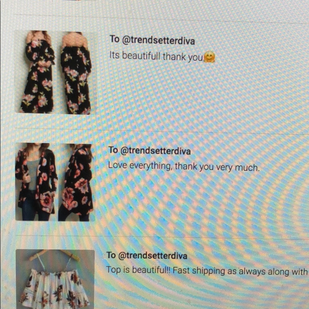 LAST 1! SATEEN VELVET FLORAL CARDIGAN with pockets - Picture 5 of 6